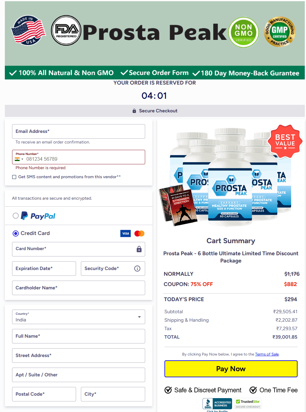 Prosta Peak Checkout